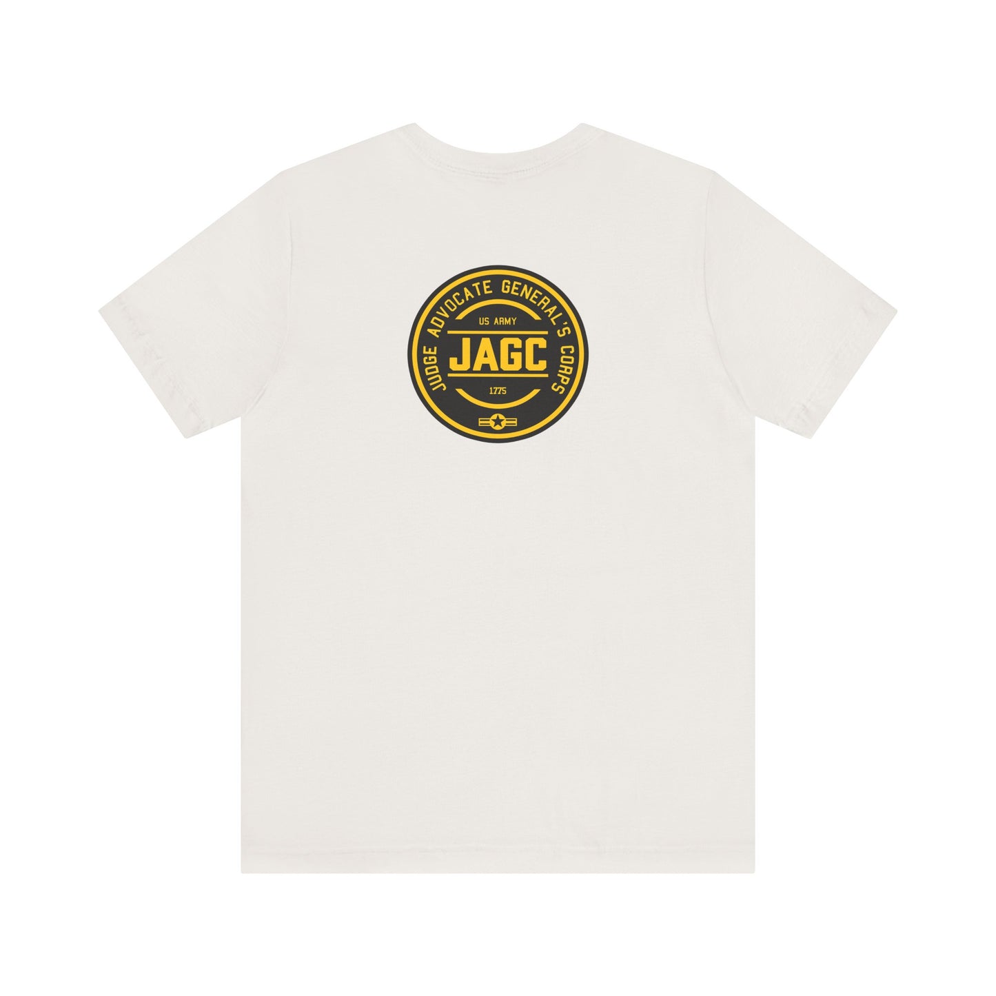 Bella Canvas - Soft Cotton - JAG Emblem  - Front and Back - Shirt