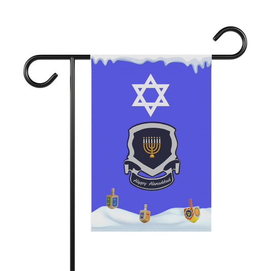 Happy Hanukkah - Garden Banner