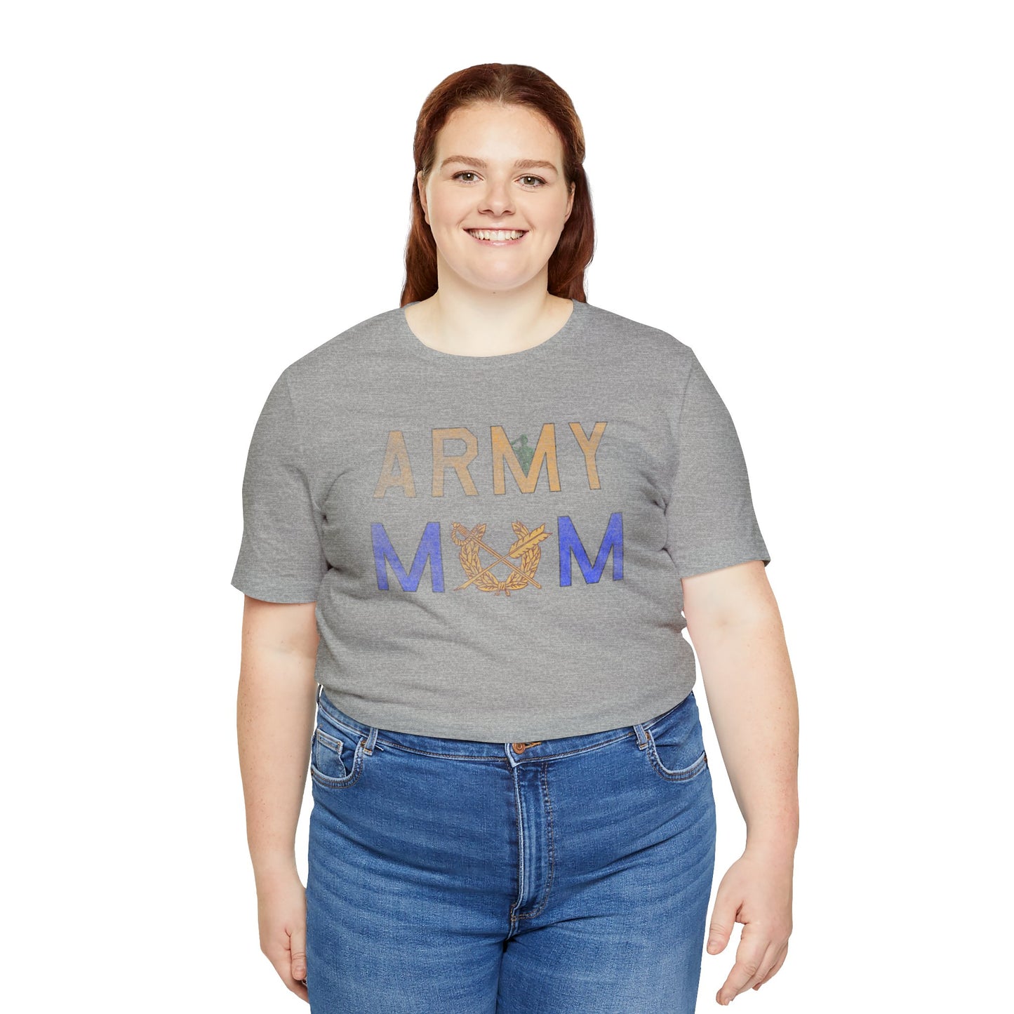 Distressed Army Mom Shirt