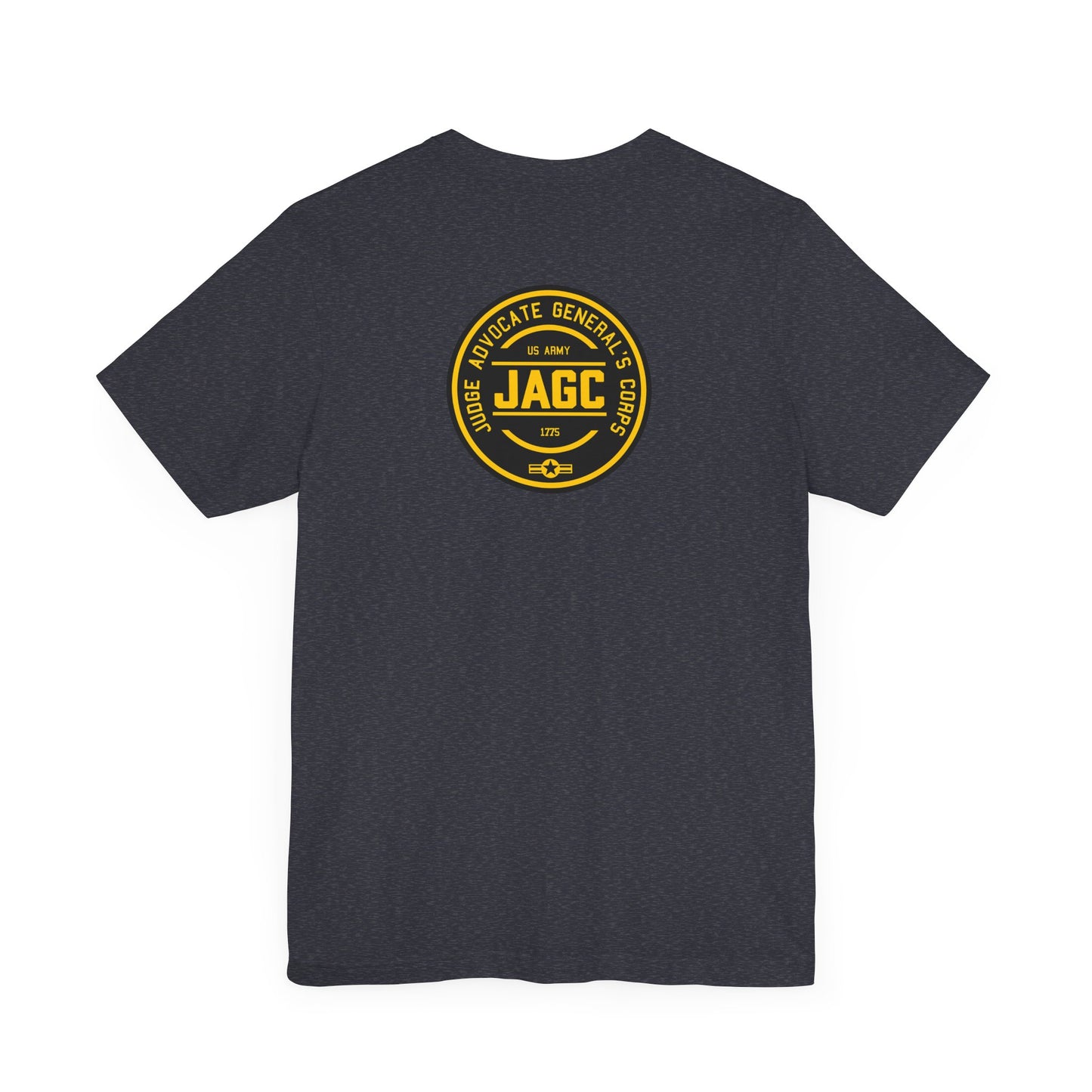 Bella Canvas - Soft Cotton - JAG Emblem  - Front and Back - Shirt