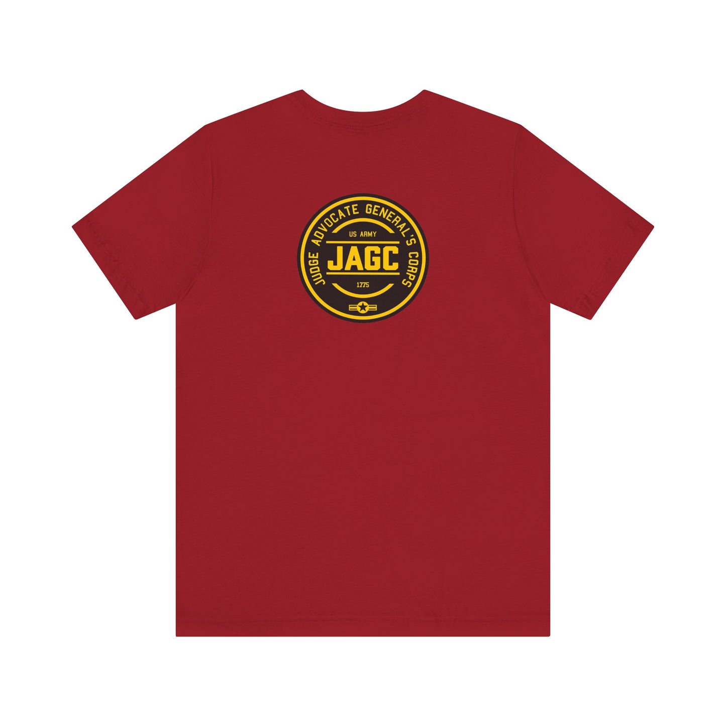 Bella Canvas - Soft Cotton - JAG Emblem  - Front and Back - Shirt