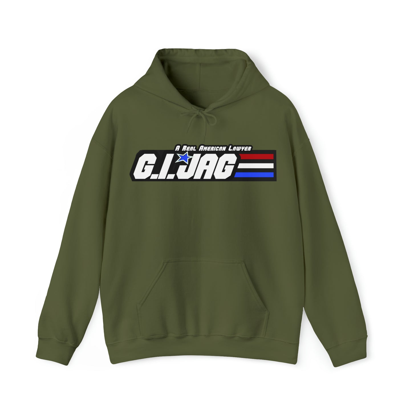 G.I. JAG (A Real American Lawyer) - (Front and Back) Hoodie