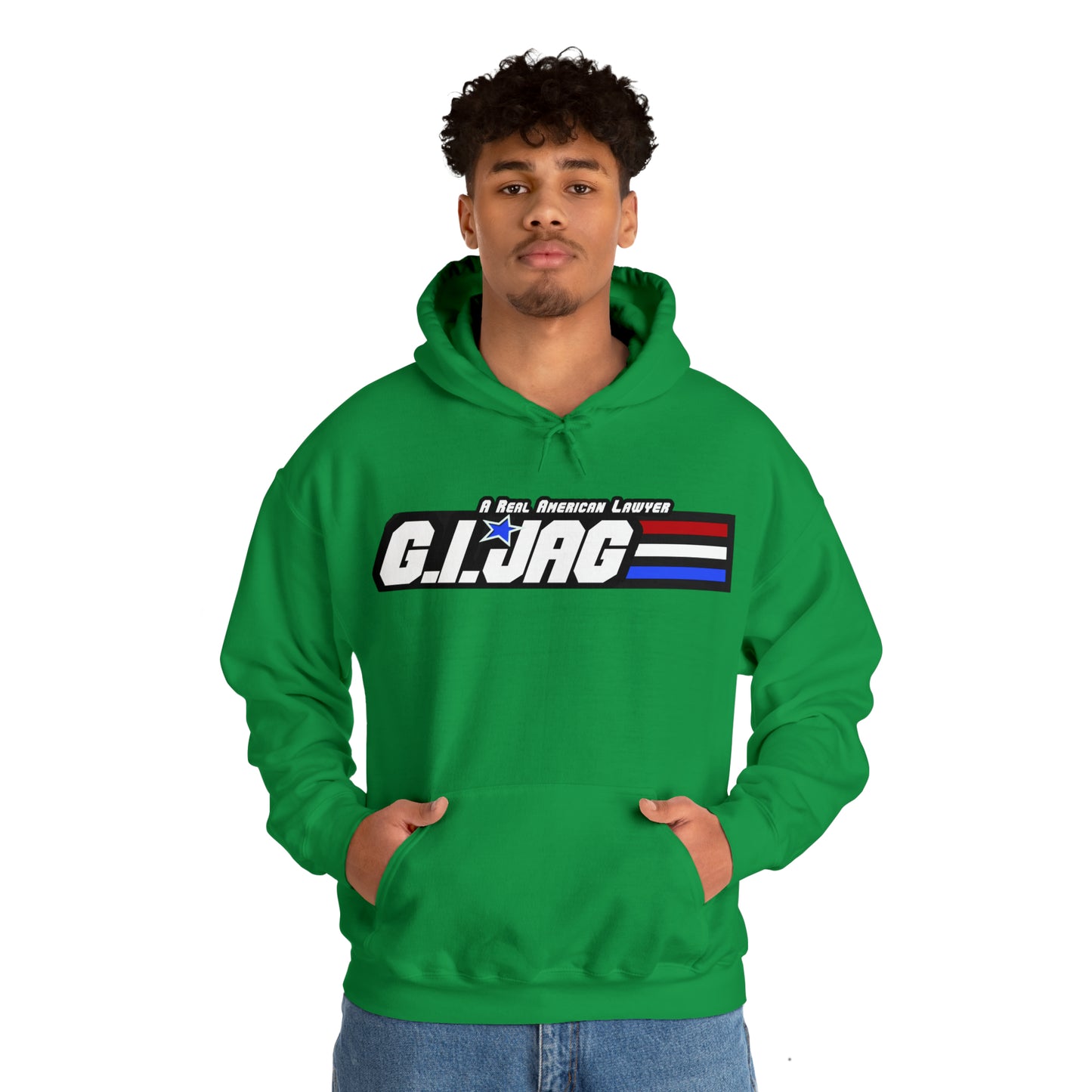 G.I. JAG (A Real American Lawyer) - (Front and Back) Hoodie