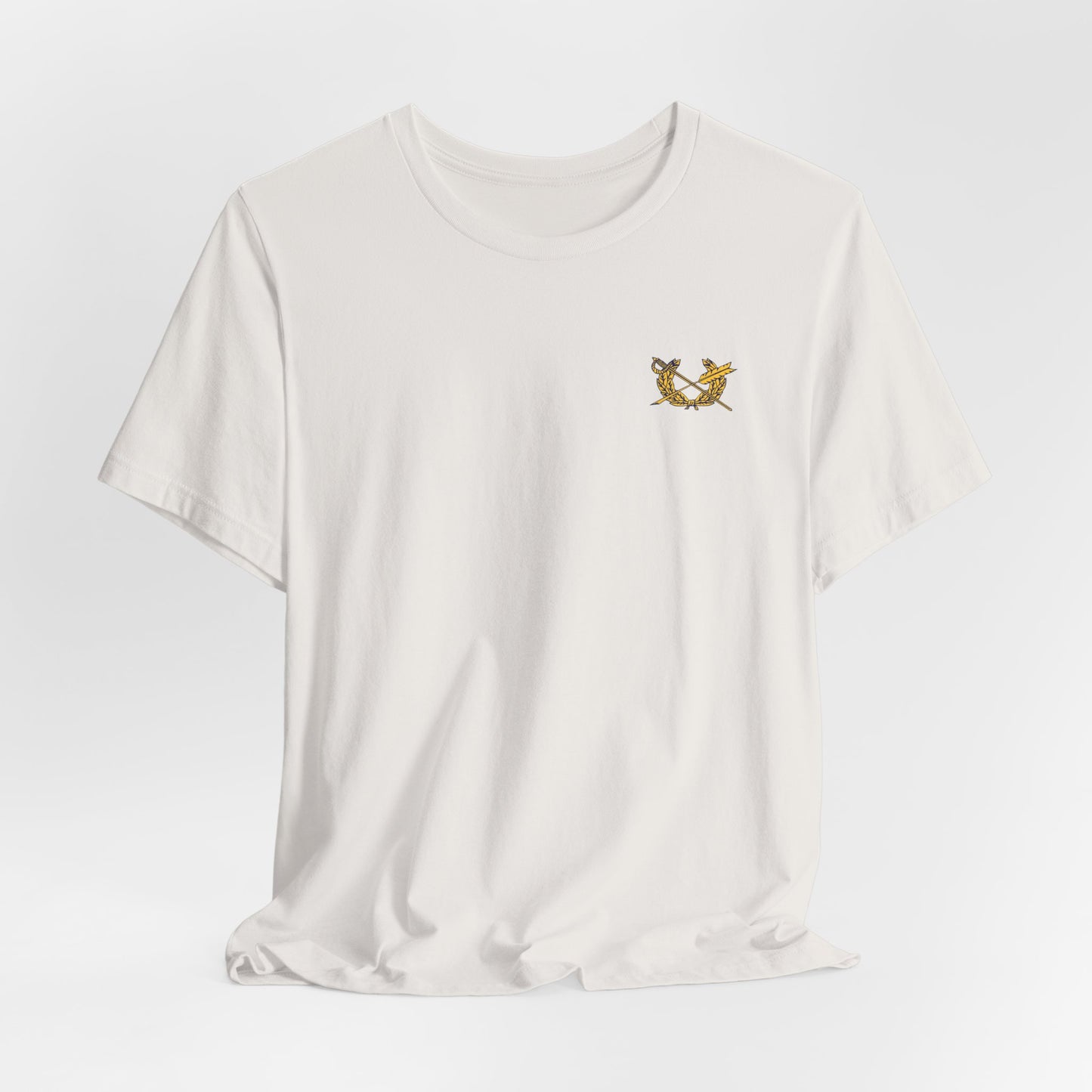 Bella Canvas - Soft Cotton - JAG Emblem  - Front and Back - Shirt