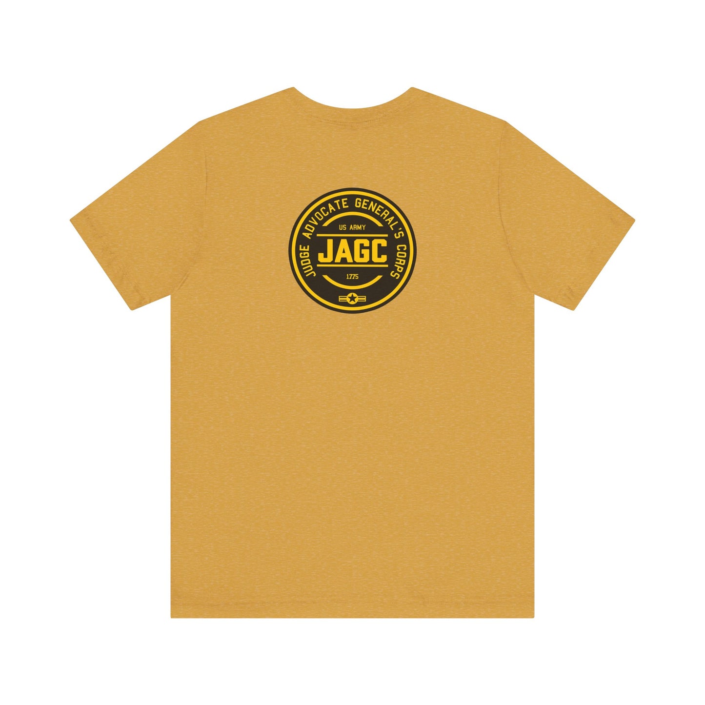 Bella Canvas - Soft Cotton - JAG Emblem  - Front and Back - Shirt