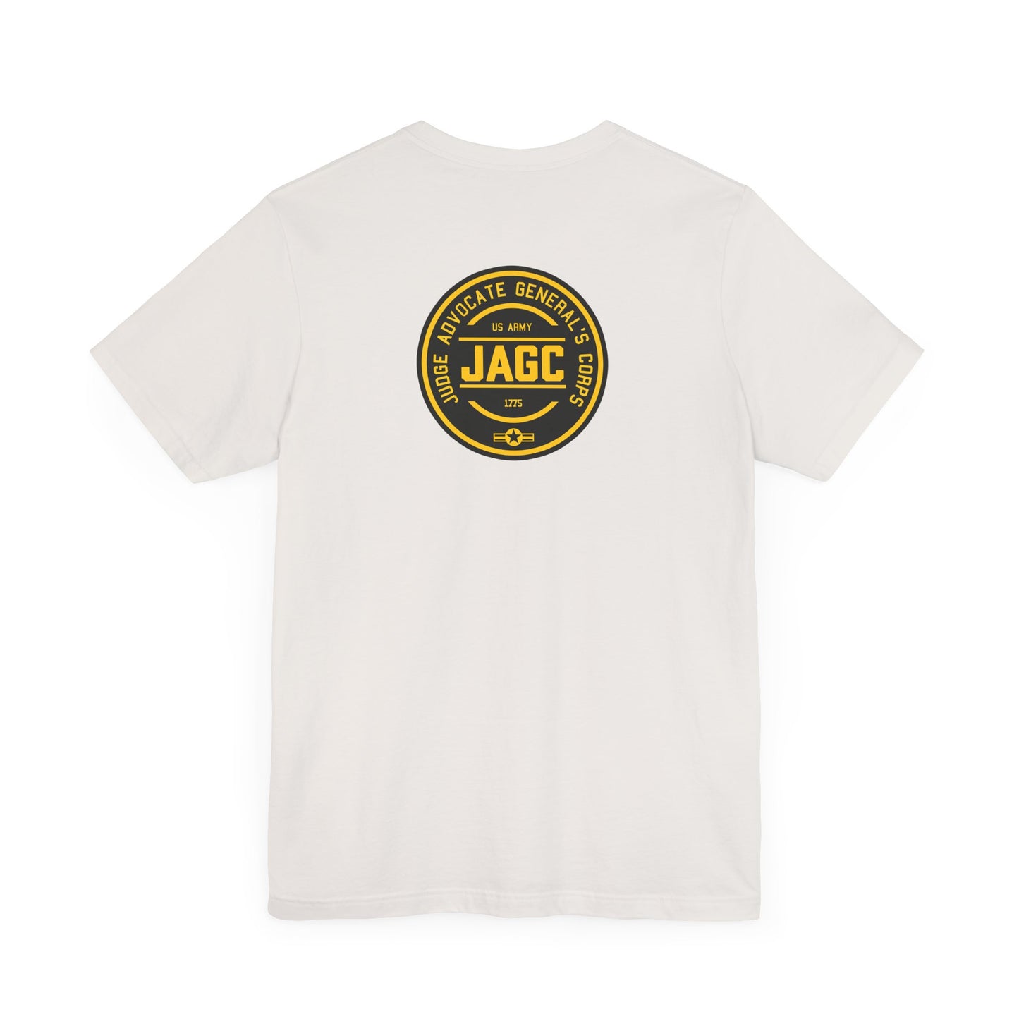 Bella Canvas - Soft Cotton - JAG Emblem  - Front and Back - Shirt