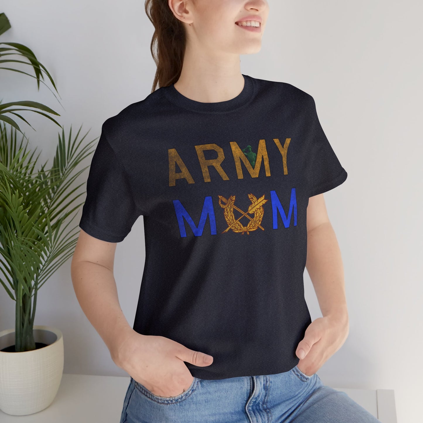 Distressed Army Mom Shirt