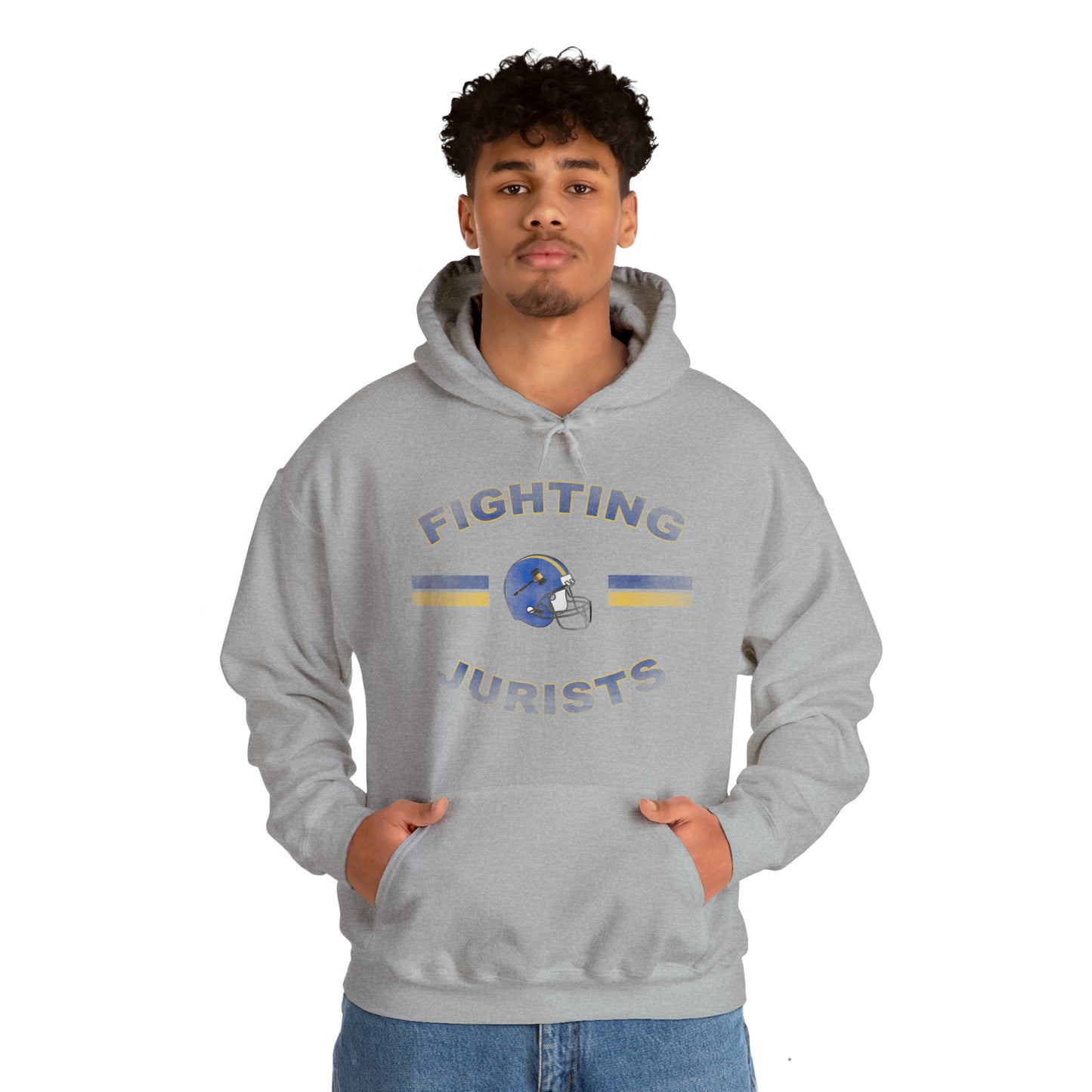 TJAGLCS Vintage Football Fighting Jurists Hoodie