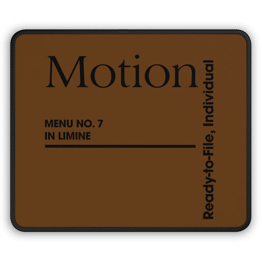Motion - Ready to File - Mouse Pad