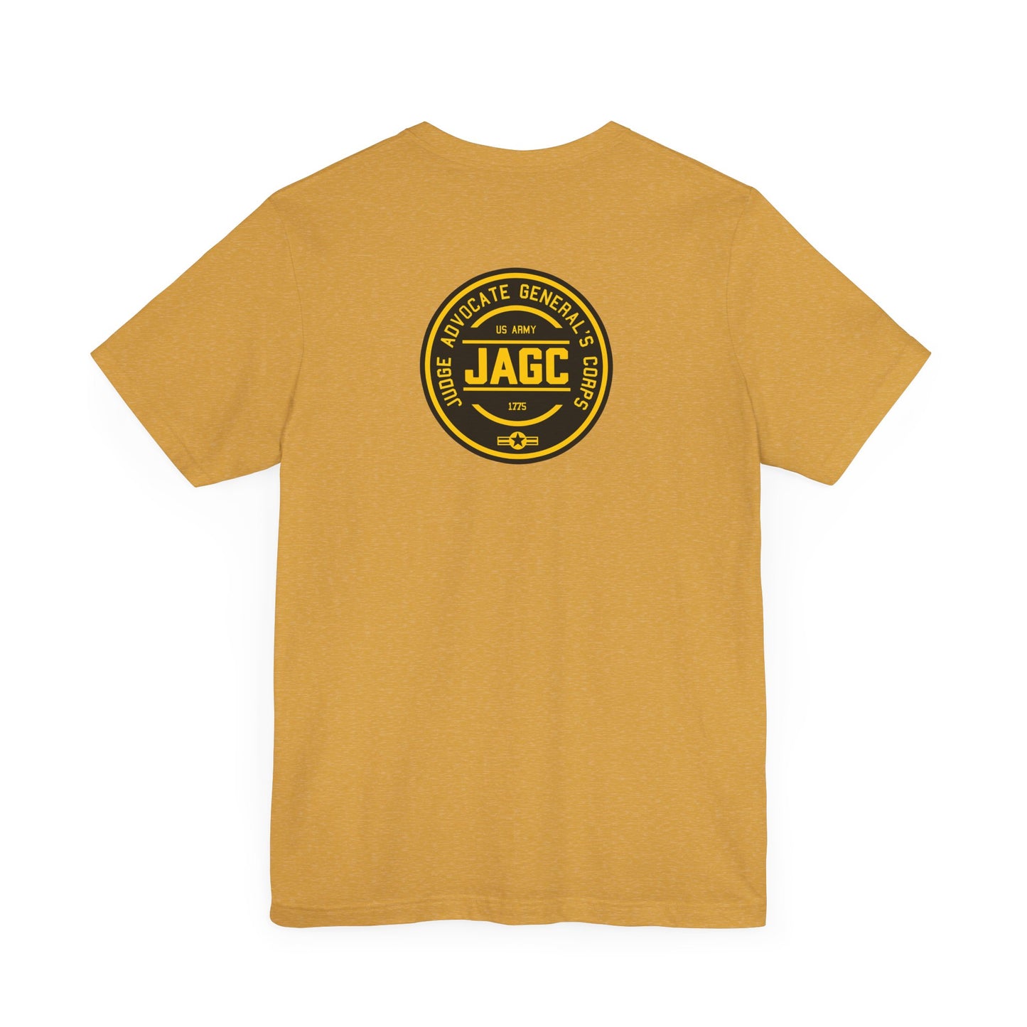 Bella Canvas - Soft Cotton - JAG Emblem  - Front and Back - Shirt