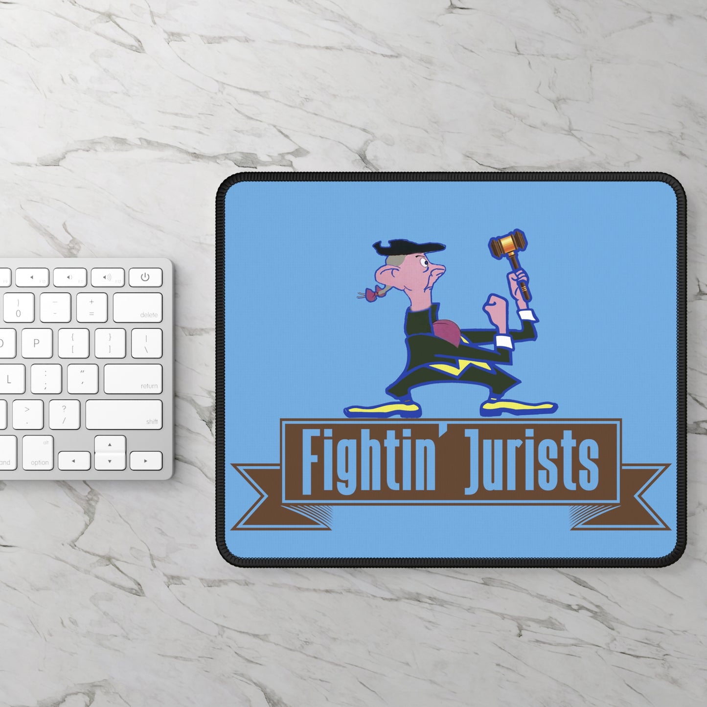 TJAGLCS Fightin' Jurists -  Mouse Pad