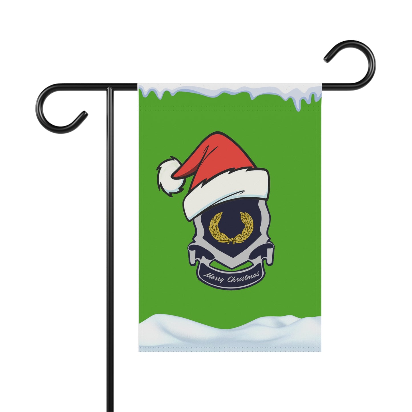 Merry JAG-Mas - Plain Crest - Garden Banner