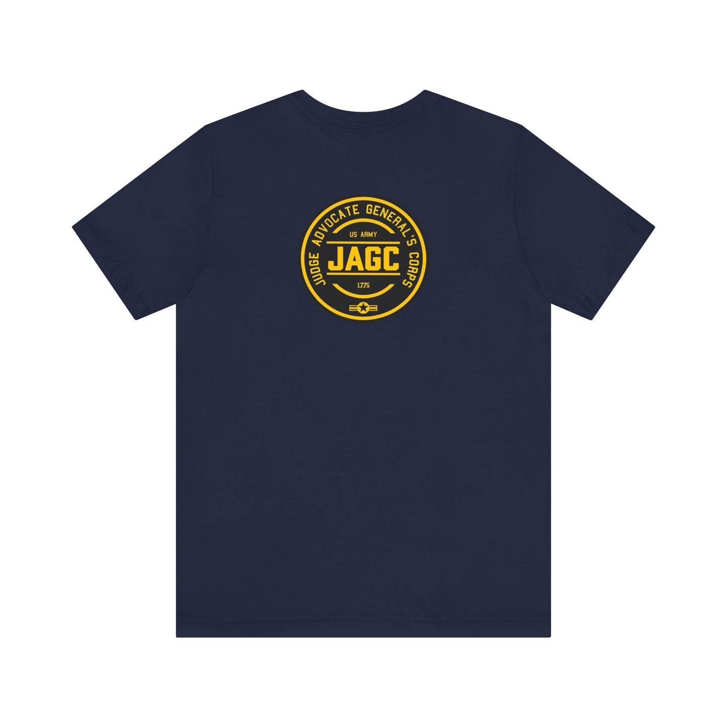 Bella Canvas - Soft Cotton - JAG Emblem  - Front and Back - Shirt