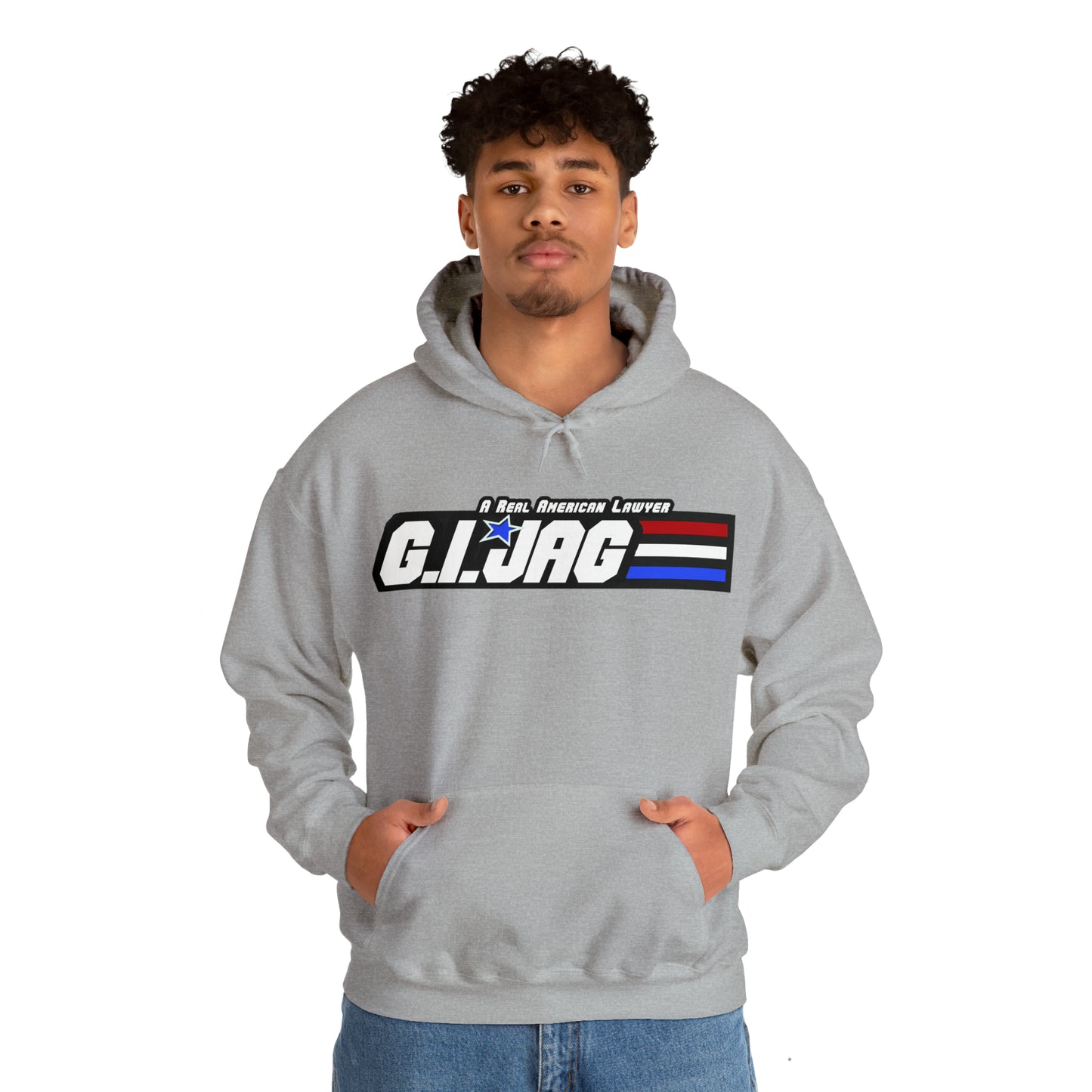 G.I. JAG (A Real American Lawyer) - (Front and Back) Hoodie