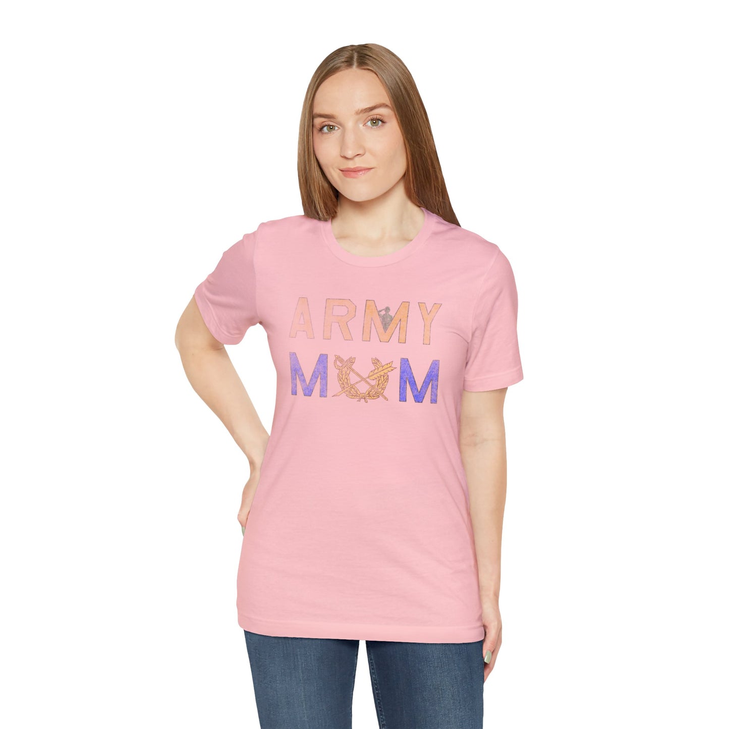 Distressed Army Mom Shirt