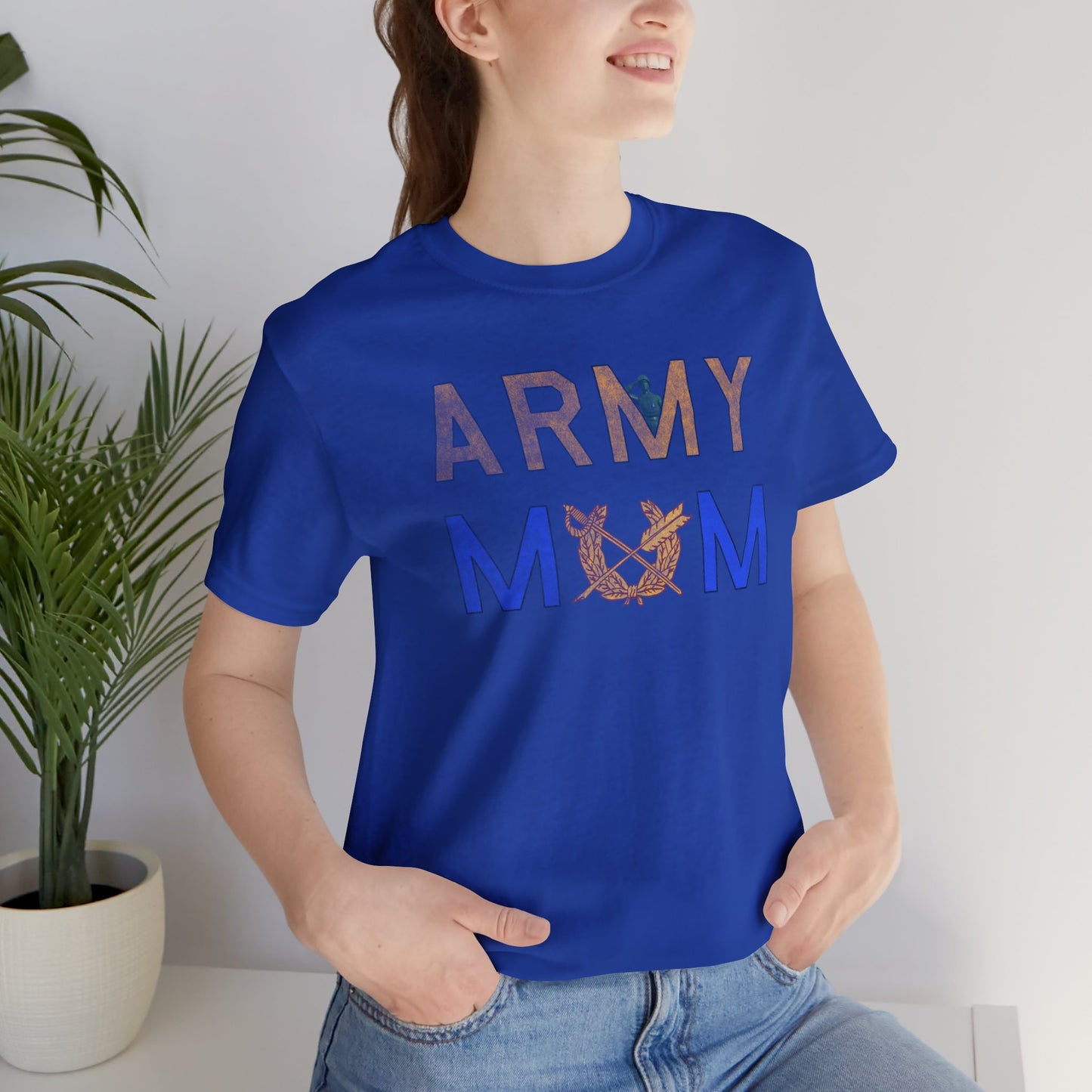 Distressed Army Mom Shirt