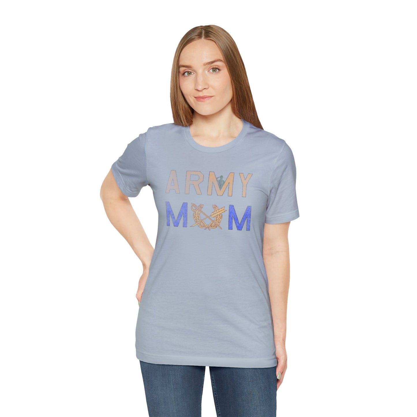 Distressed Army Mom Shirt