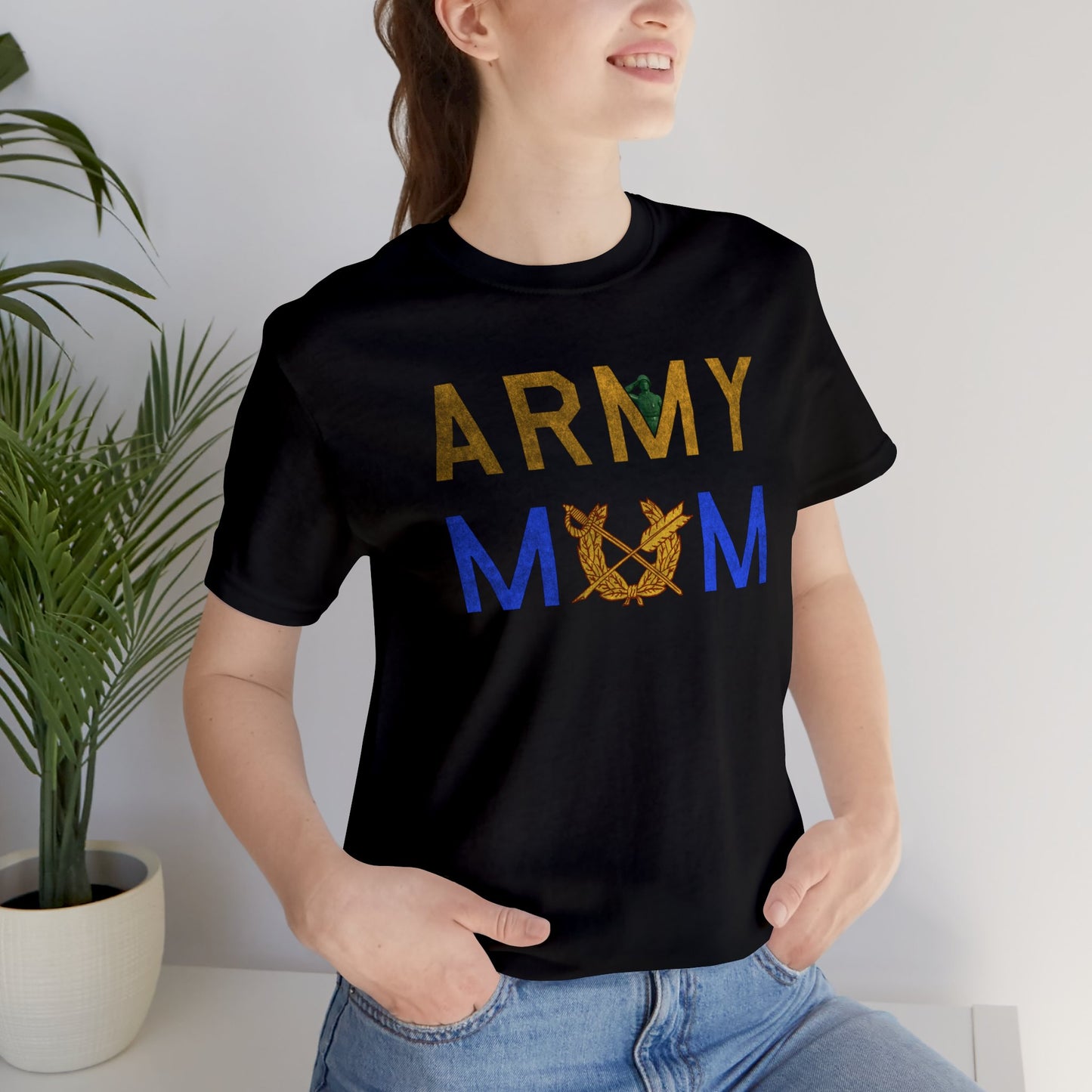 Distressed Army Mom Shirt