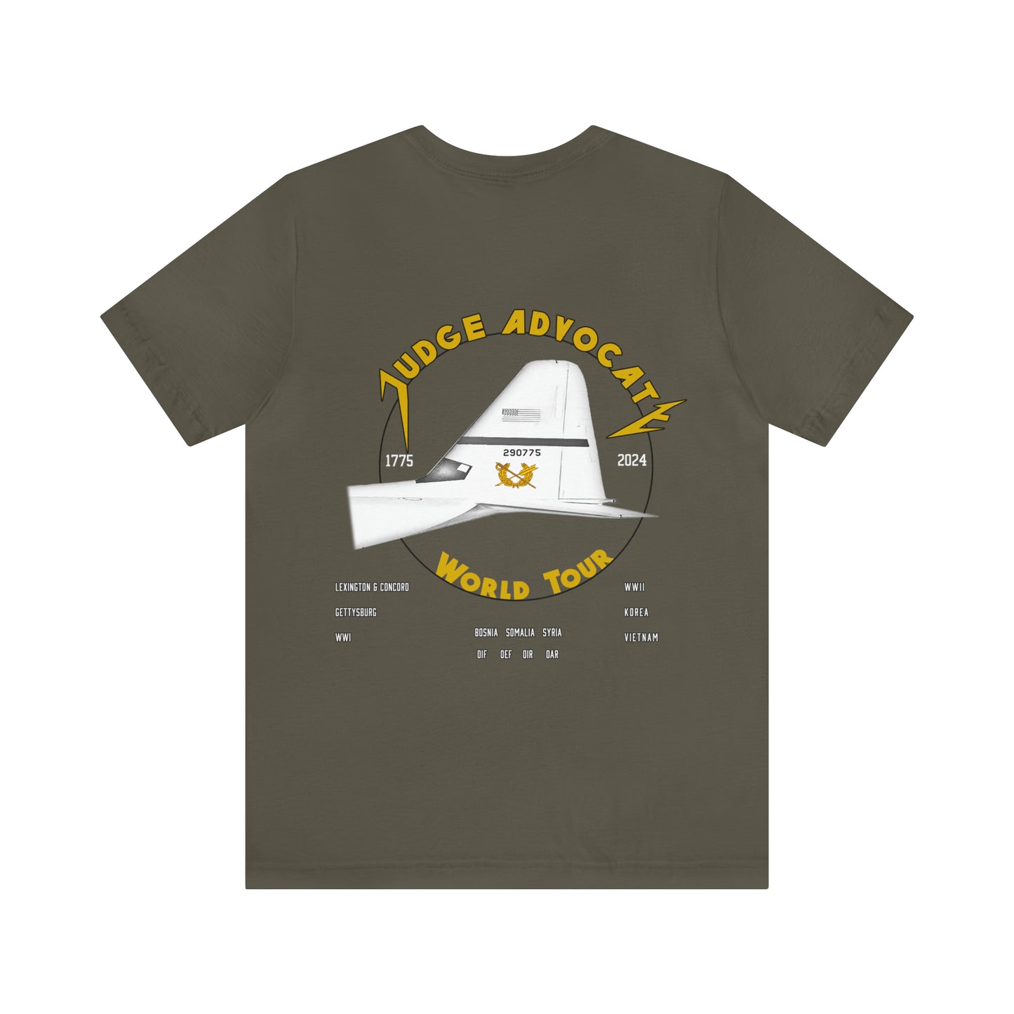 Judge Advocate World Tour Shirt